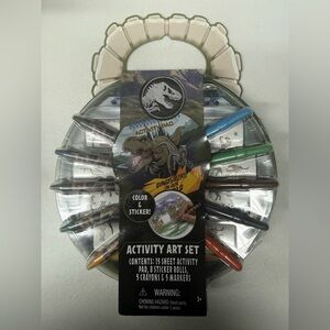 ❤ NEW Jurassic World Activity Art Set